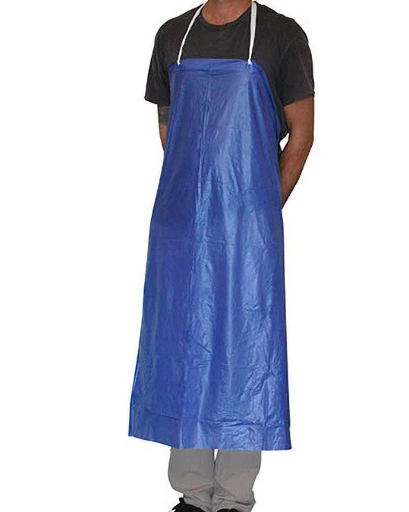 Blue Vinyl Apron - Shaper Supply