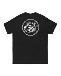 Shaper supply t shirt in black with logo