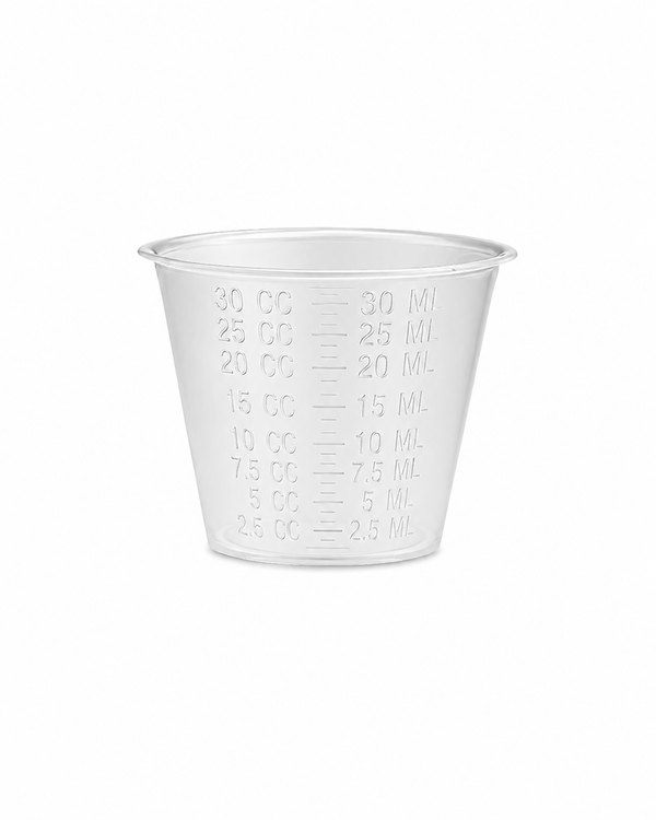 30cc graduated measuring cup for catalyst and surfacing agent