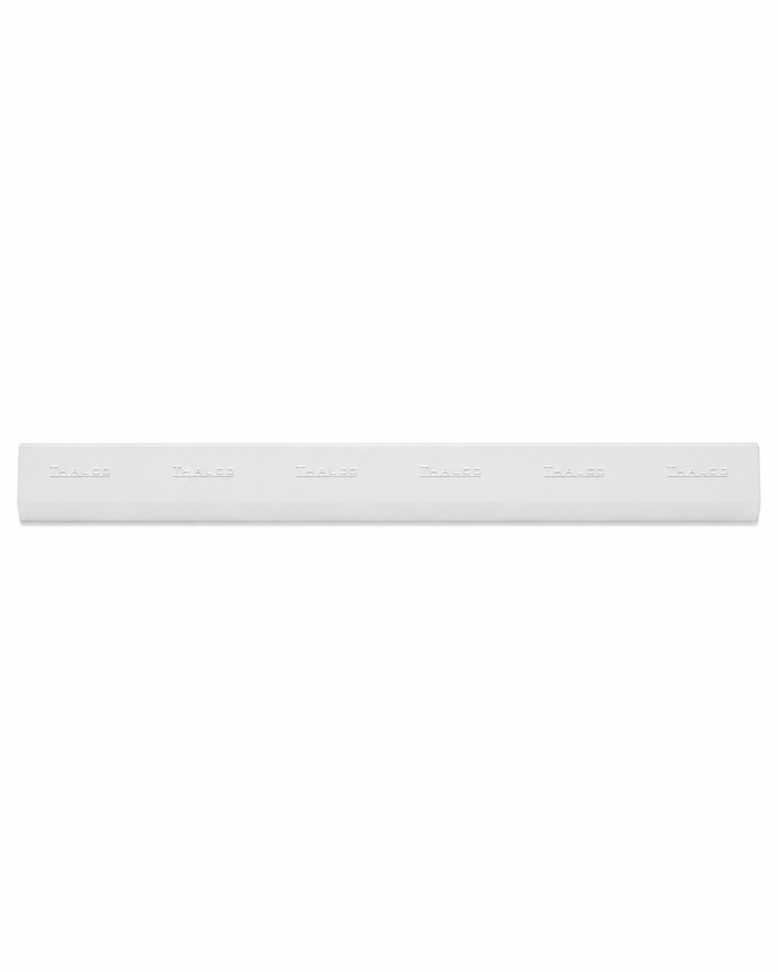 36" genuine Thalco rubber squeegee for professional surfboard laminating. Full length can be cut into custom sizes for different glassing applications.