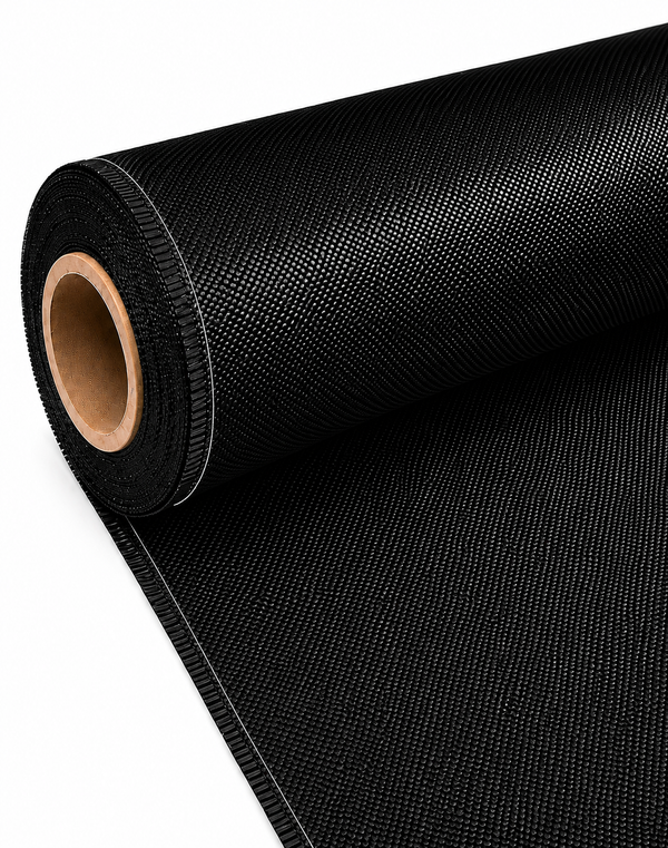 5.7 oz 40 inch plain weave carbon fiber cloth used for high strength composite reinforcement and structural lamination