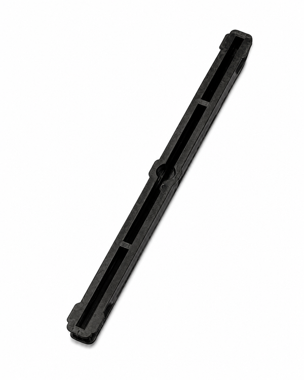 Black 15 inch Bahne fin channel for glider, foil and windsurf boards.
