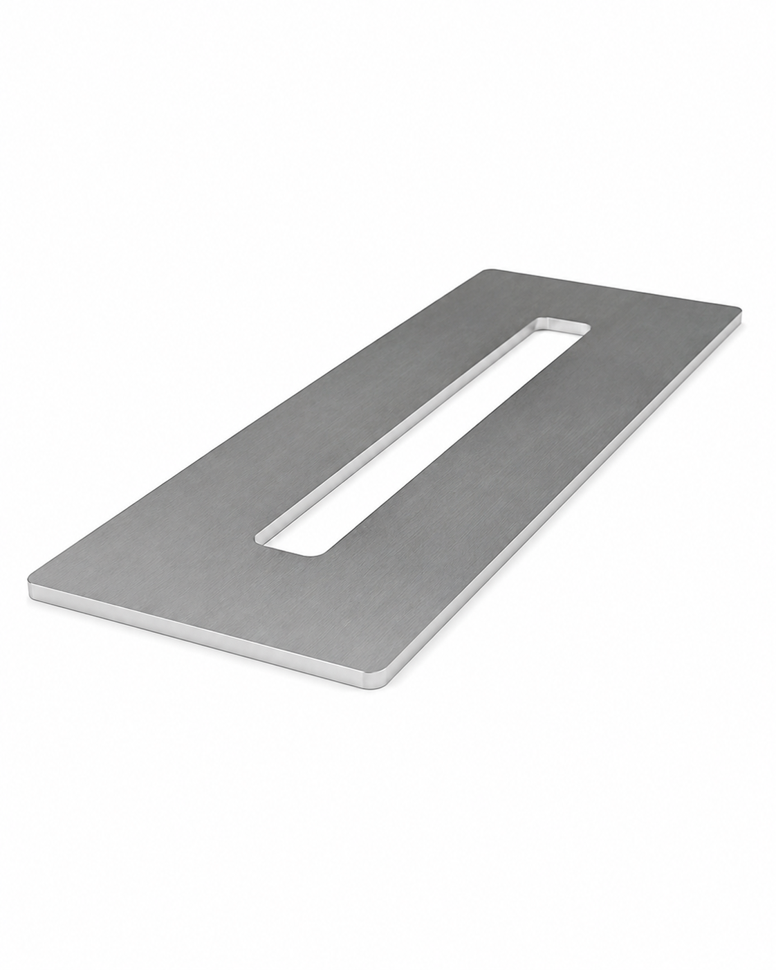 Aluminum Bahne fin box jig plate for installing Bahne and compatible imported fin boxes