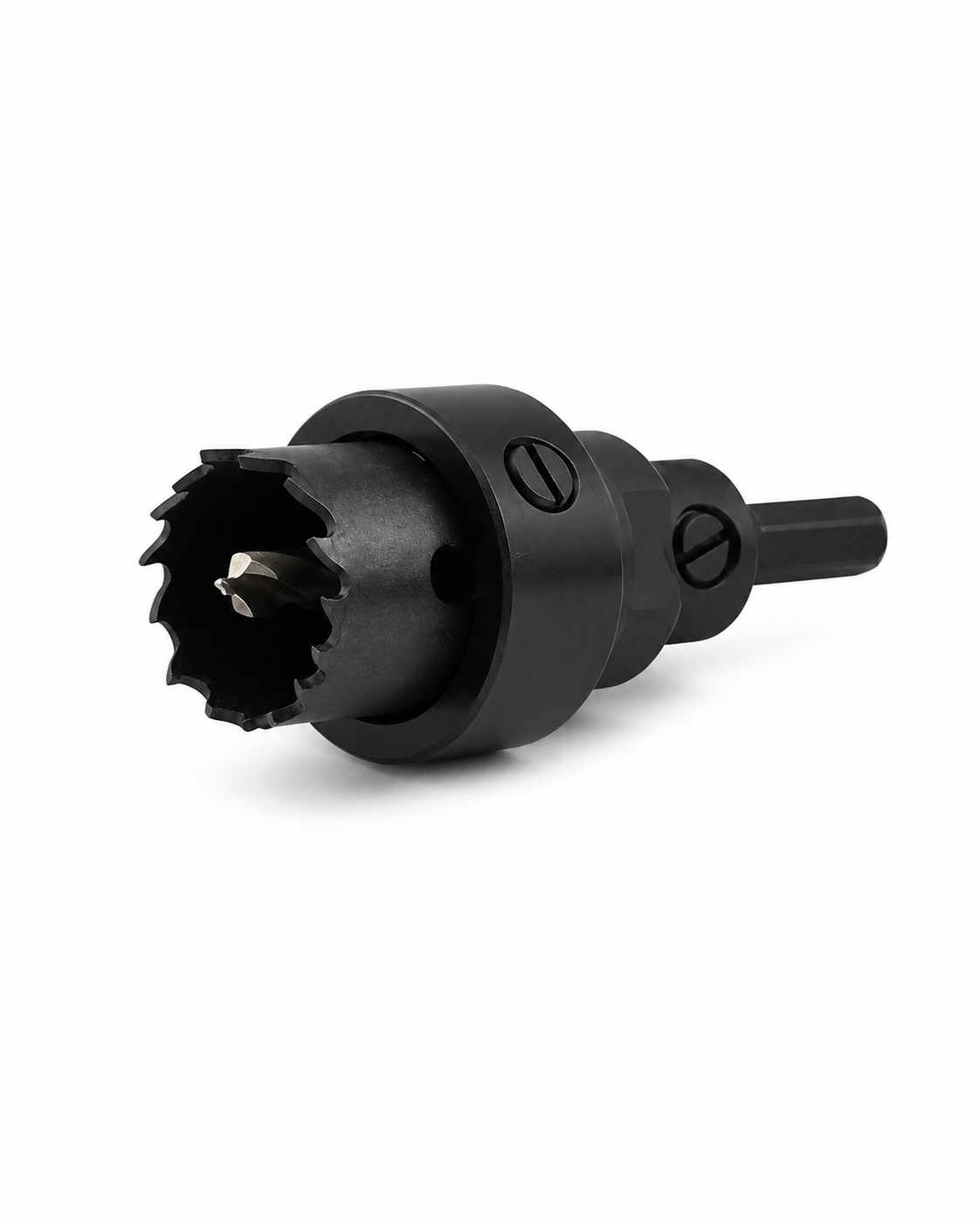 Genuine FCS leash plug holesaw with pilot drill and depth collar for surfboard leash plug installation