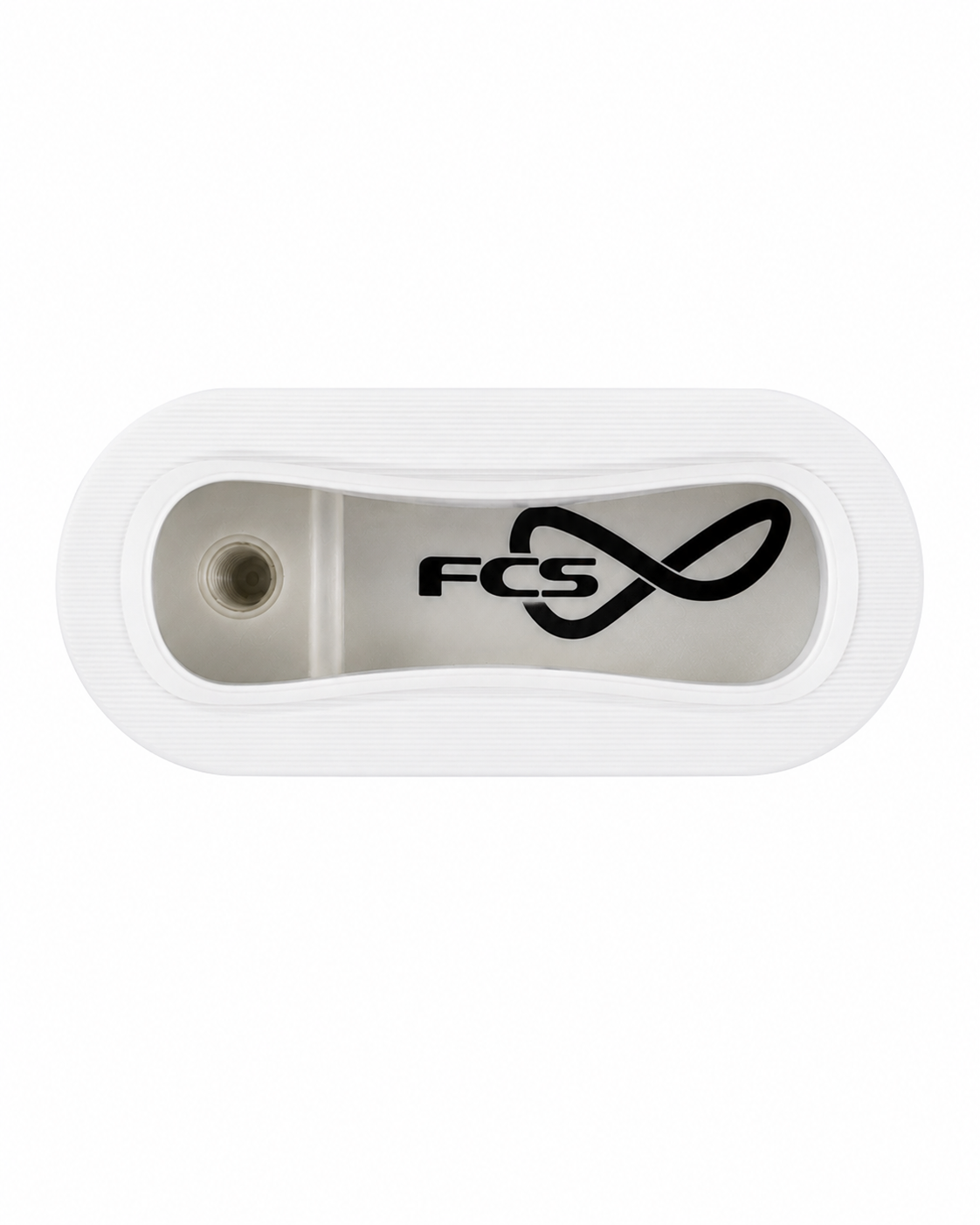 Genuine FCS Venting SUP Handle with an integrated M12 x 1.0 threaded vent port for EPS stand-up paddleboards. Installs before lamination for a clean, professional finish.