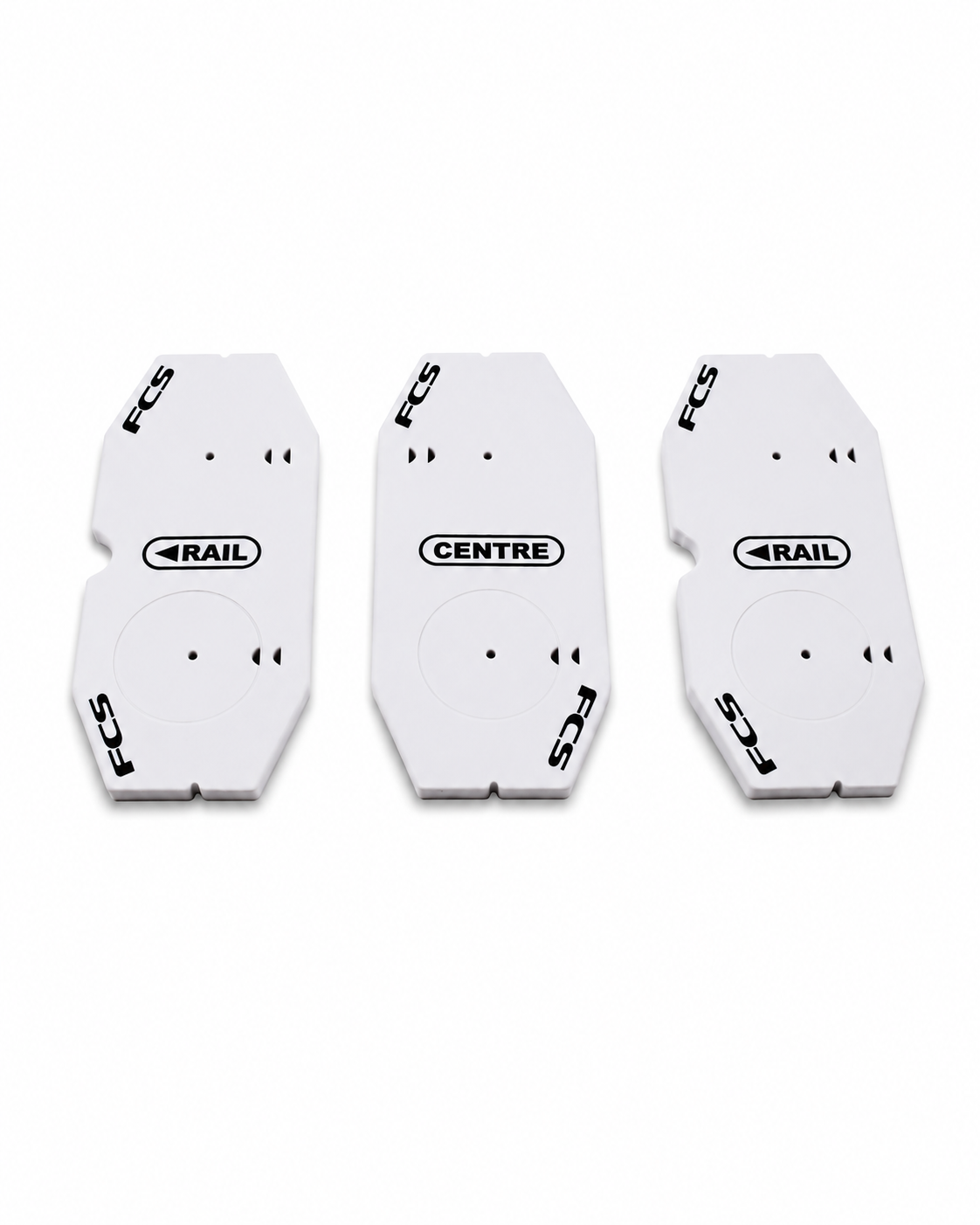 Genuine FCS X-2 Quick Set Guide for accurate surfboard fin plug installation
