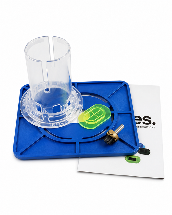Futures Leash Plug installation kit with all components needed to install Futures leash plugs.