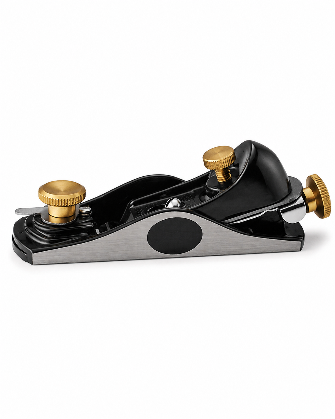 Low angle block plane with 13.5 degree cutter for surfboard stringer shaping