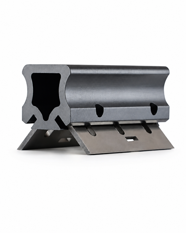Aluminum planer blade sharpening jig for Skil 100 Hitachi and Makita planer blades