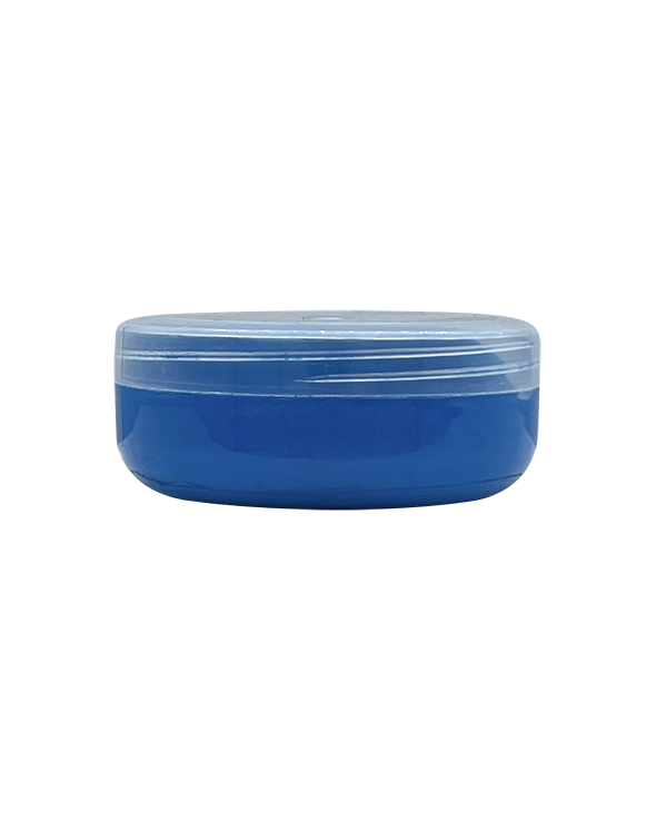 Jar of professional paste-style tropical blue surfboard resin pigment for polyester and epoxy resin systems