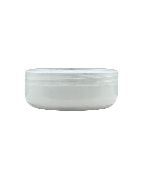 Jar of professional paste-style white surfboard resin pigment for polyester and epoxy resin systems