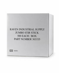 Raven Industrial Supply wooden mixing sticks 500 count box