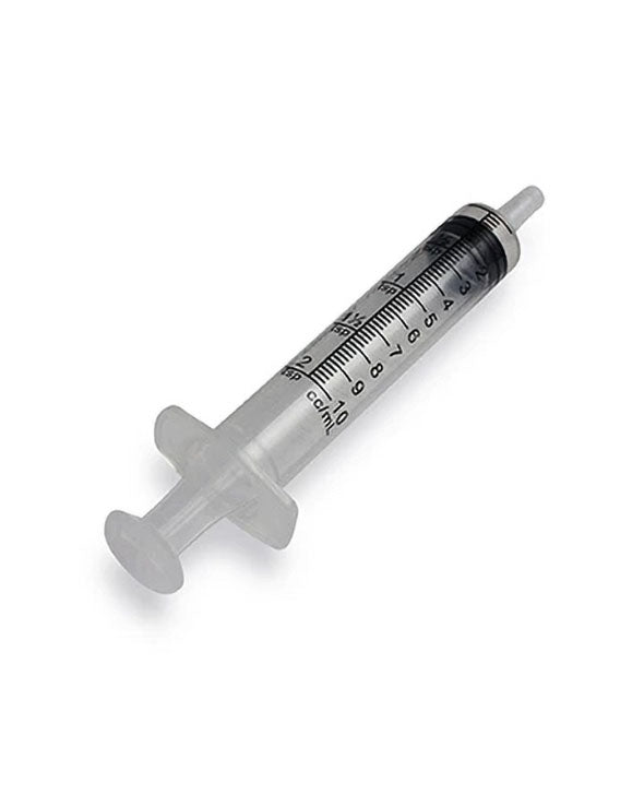10cc syringe for measuring MEKP catalyst for polyester surfboard resin
