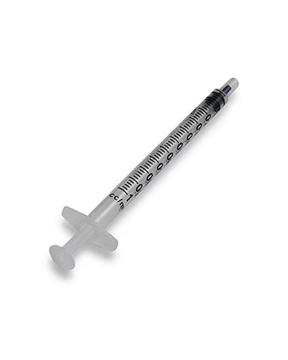 1cc syringe for measuring MEKP catalyst for surfboard resin