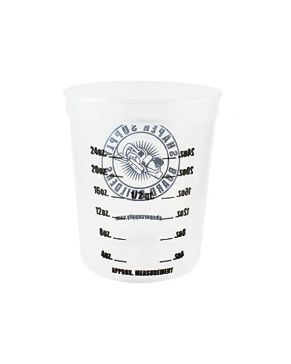 32 oz resin mixing cup with graduated measurement markings