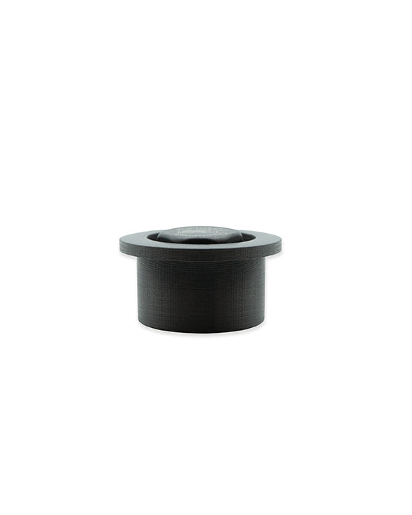 Self-venting Gore retrofit vent plug with genuine Gore-Tex membrane for EPS foam and hollow-core composite boards, including foil boards, SUPs, and surfboards.
