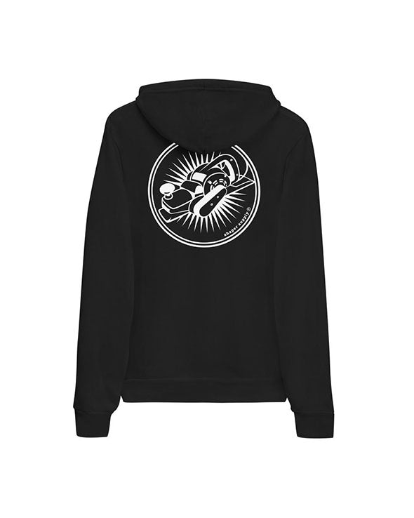 Shaper supply hoodie in Black with Logo