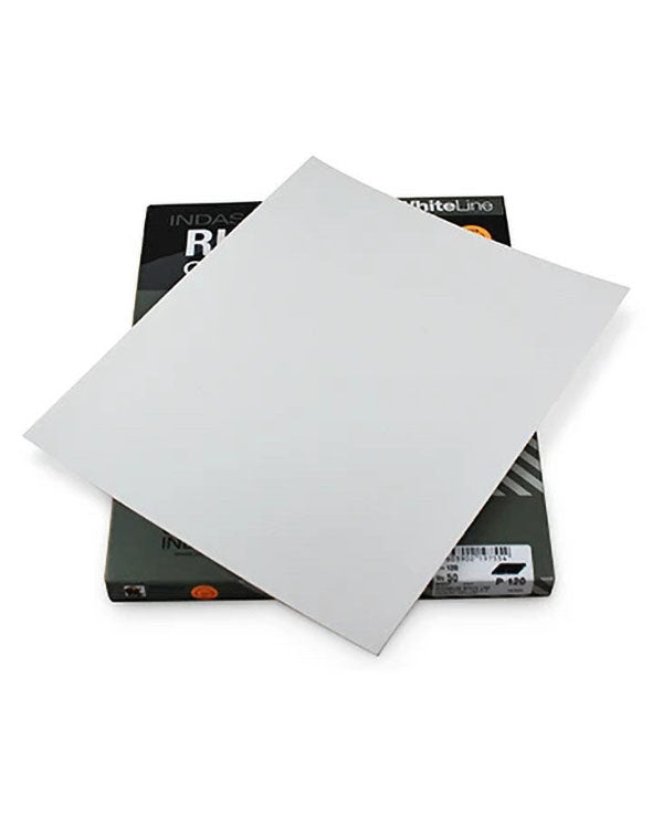 Indasa White Sandpaper 120 Grit Sheet