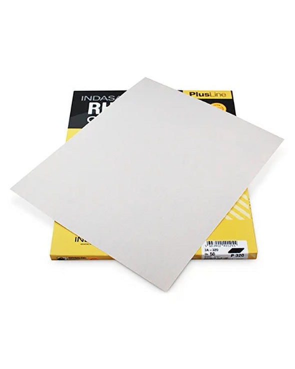 Indasa White Sandpaper 320 Grit Sheet
