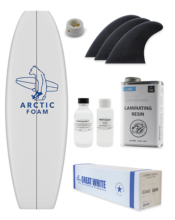 Surfboard Building Kit - Fish Fins
