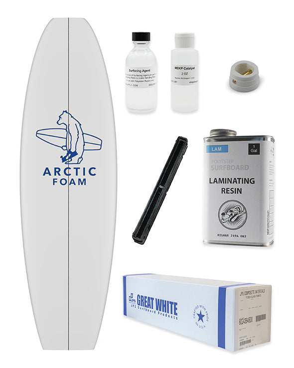 Surfboard Building Kit - Retro