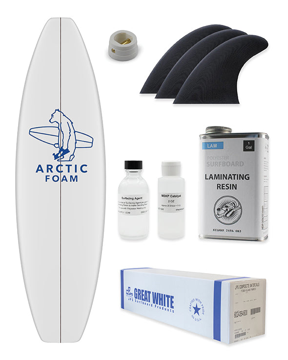 Surfboard Building Kit - Shortboard Fins