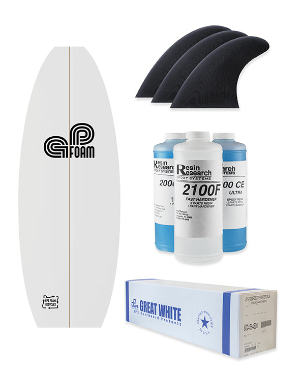 Surfboard Building Kit - Wake Surf