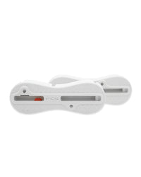 FCS II white 5 degree left and right rail fin plugs