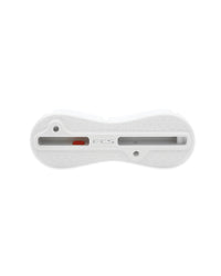 FCS II white 0 degree center fin plug