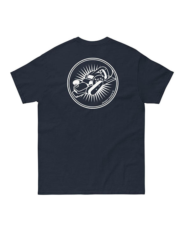 Shaper Supply T-Shirt with Logo in Navy